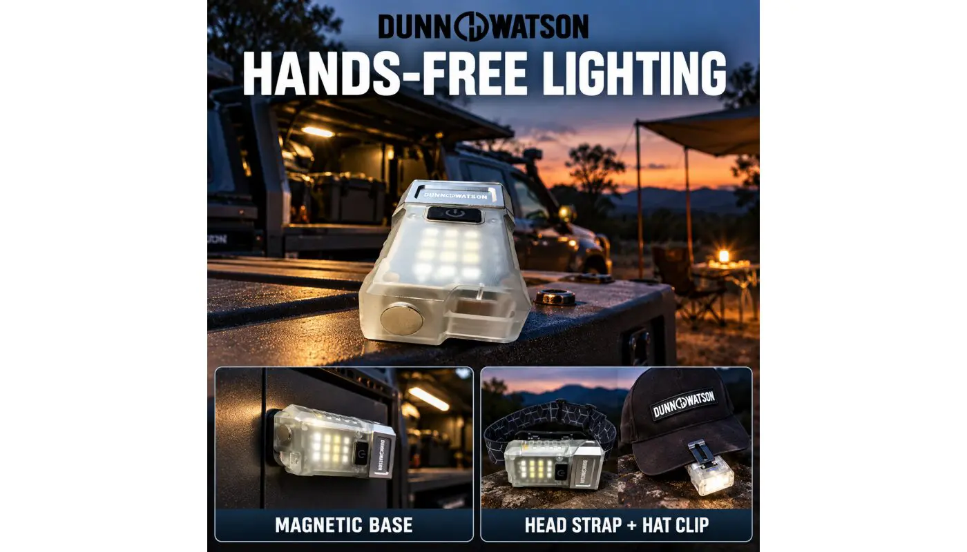 Dunn & Watson Magnetic Camp USB C Torch Brochure 5