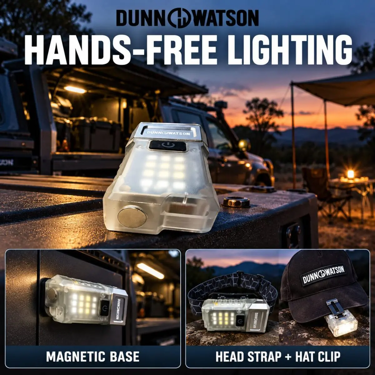 Dunn & Watson Magnetic Camp USB C Torch Brochure 5