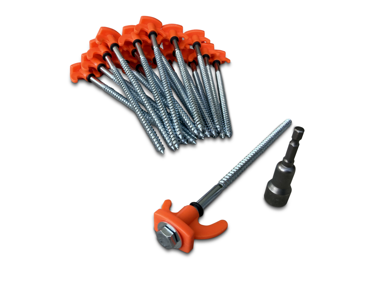 Dunn & Watson Peg Kit Showing Standard Screw In Pegs Front On