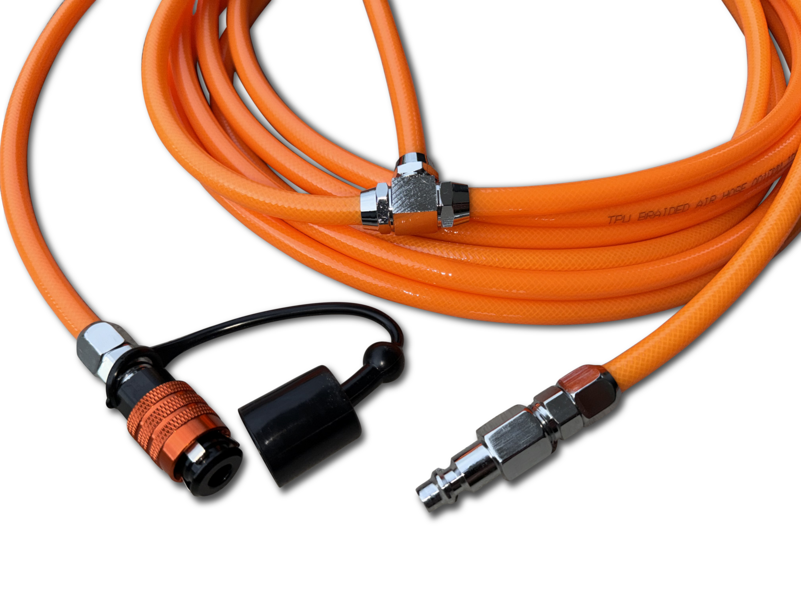 FOUR TYRE DEFLATION KIT HOSE AND CONNECTIONS