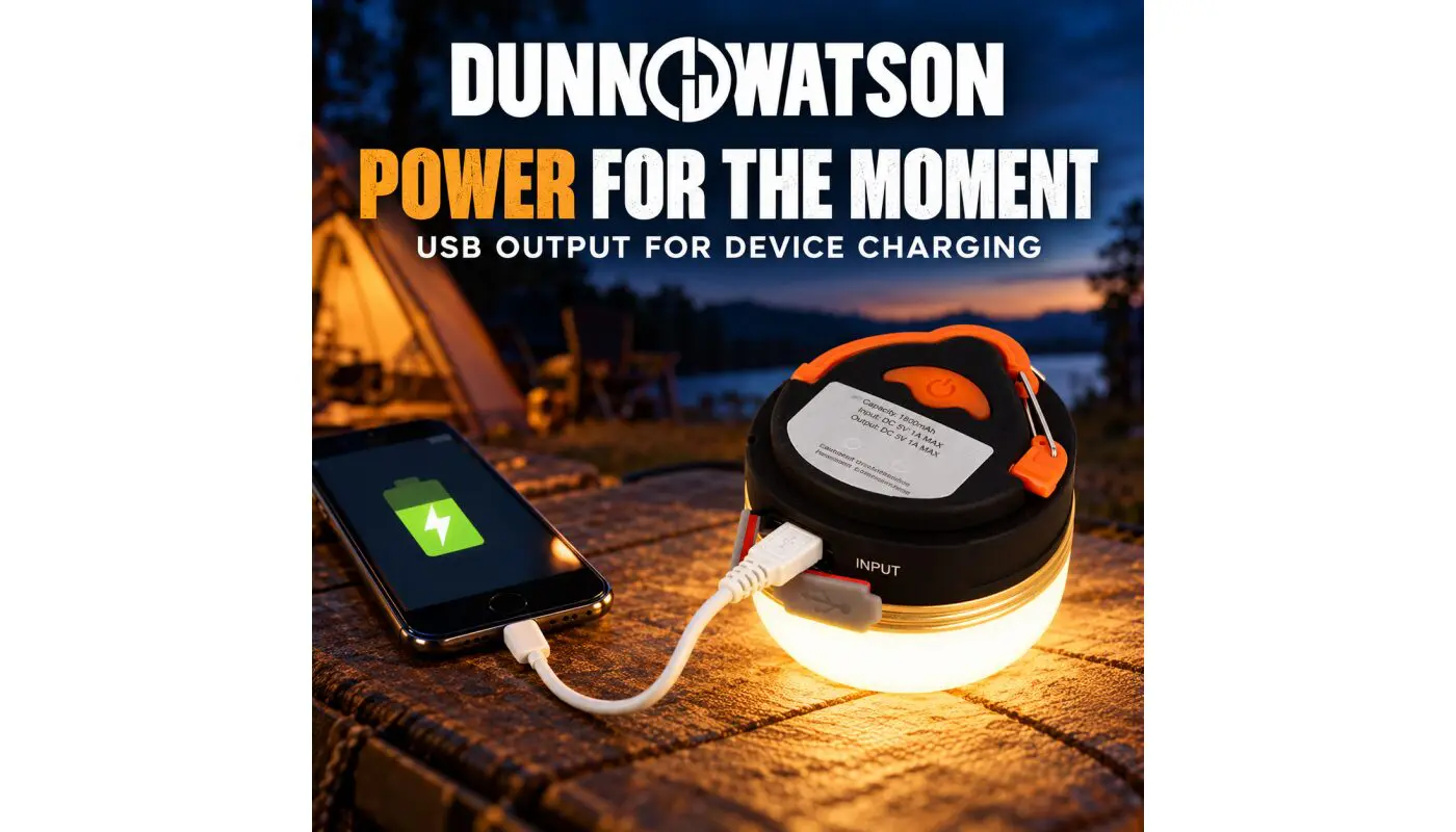 Lantern USB Power For Outdoor Charging