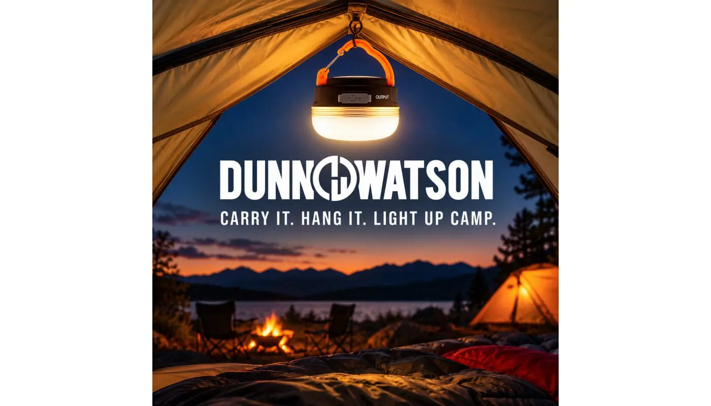 Warm Lantern Glow Inside The Tent
