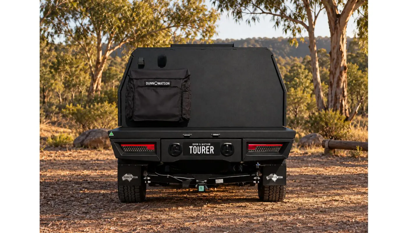 Canopy Wall Back On Back Of Ute