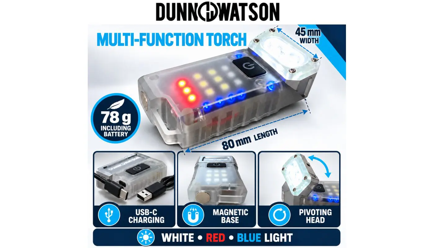 Magnetic Torch Dimensions