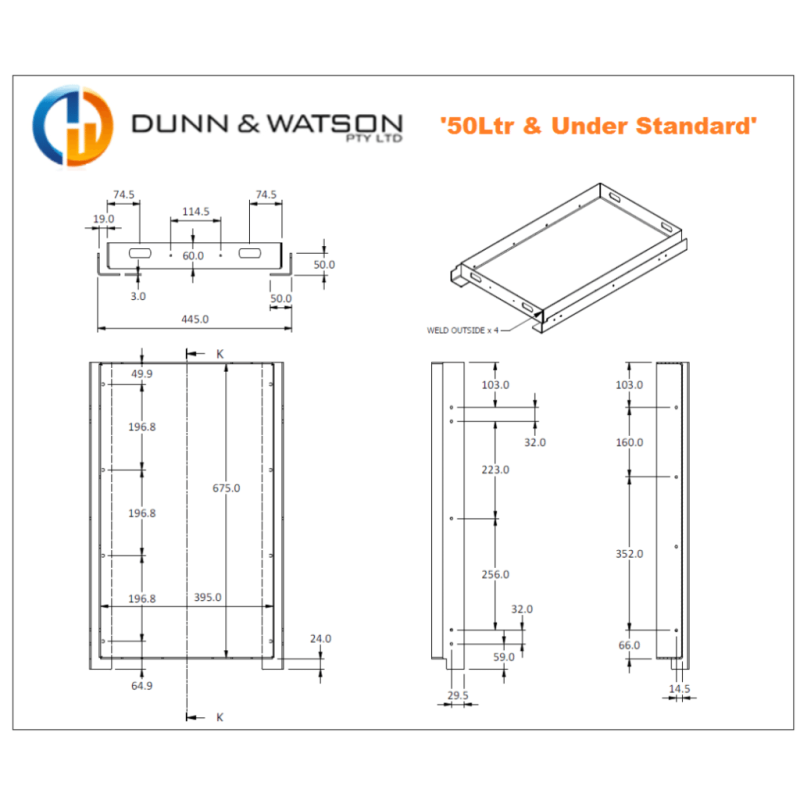 50L & Under Standard Fridge Slide - 1