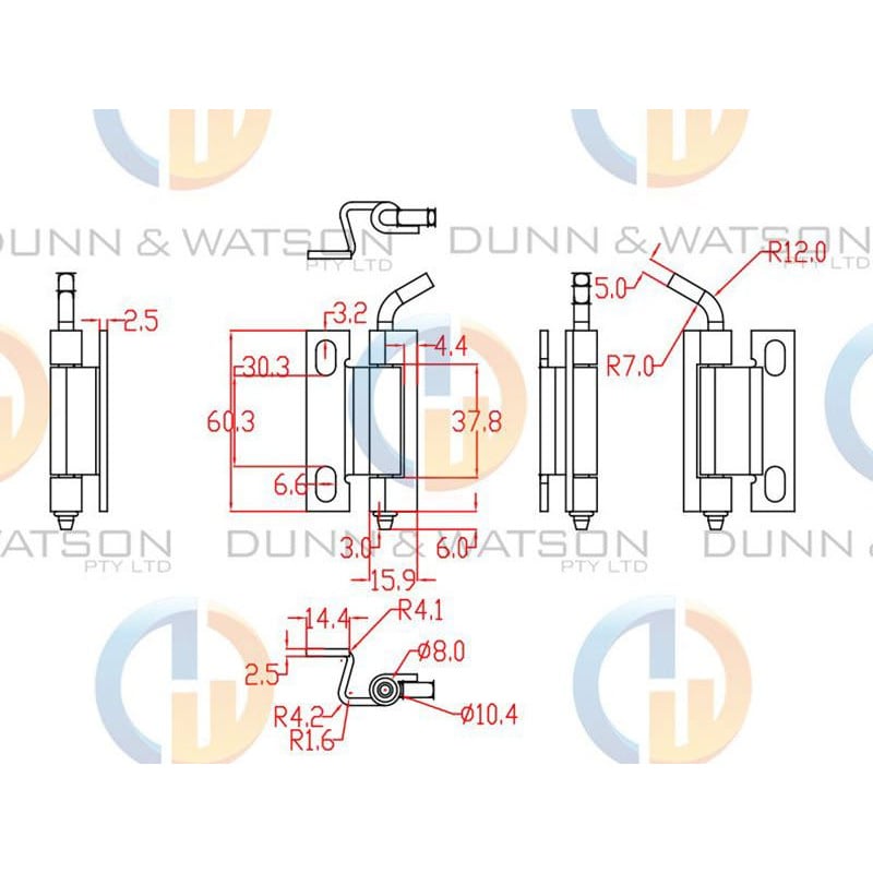 Concealed Hinge - 9