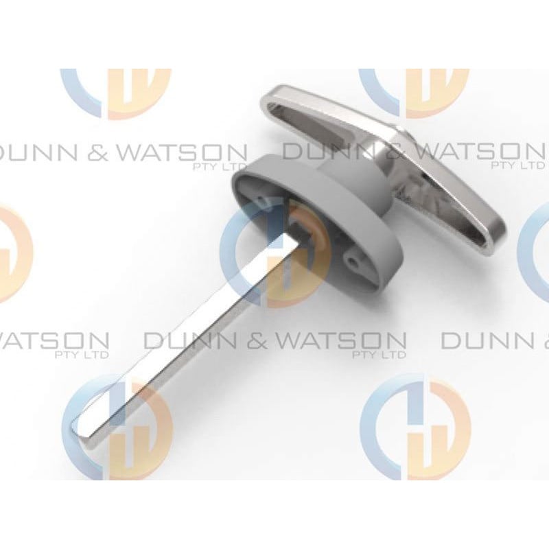 Front Fixing T Handle - Chrome - 7