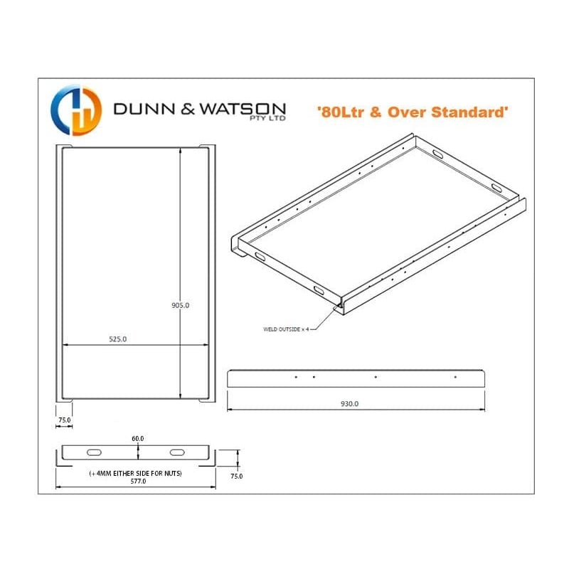 80L & Over Standard Fridge Slide - 2