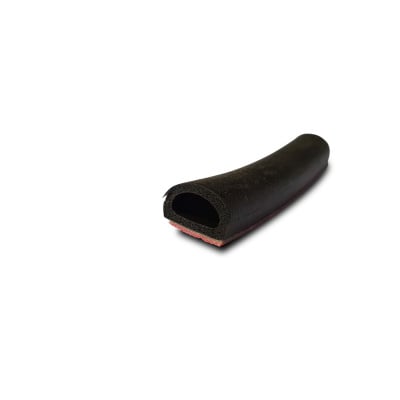 Medium Self Adhesive D Seal - Rubber - 3