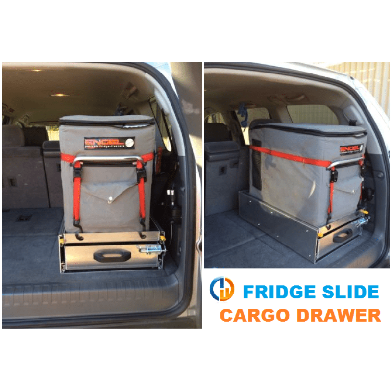 Fridge Slide Cargo Drawer Installed