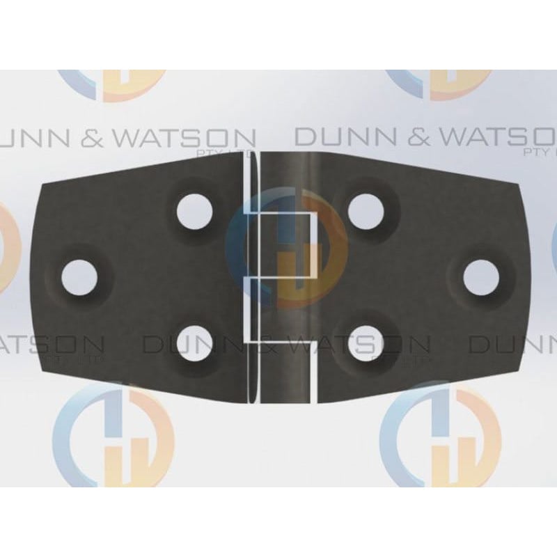 316 Boat Hinge - Stainless Steel - 4