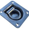 Heavy Duty Recessed Tie Down - Stainless Steel - D-ring