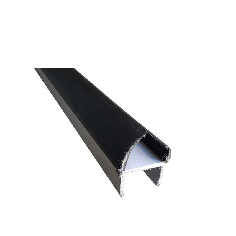 3000mm x 21mm PVC H Seal - Black/White - 3