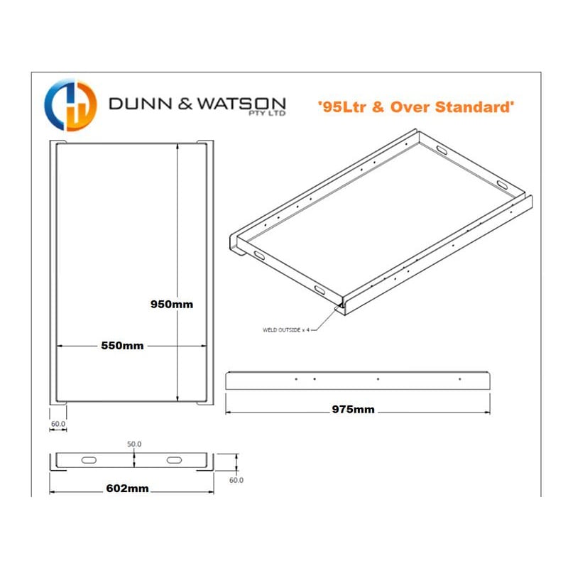 95L & Over Standard Fridge Slide - 4