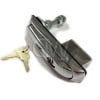 Key Locking Swing Handle - Chrome - 3