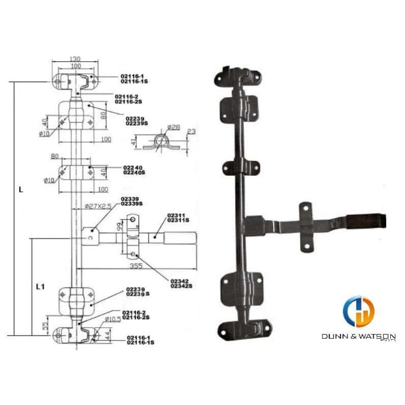 Cam Kit 27mm O.D. - 2