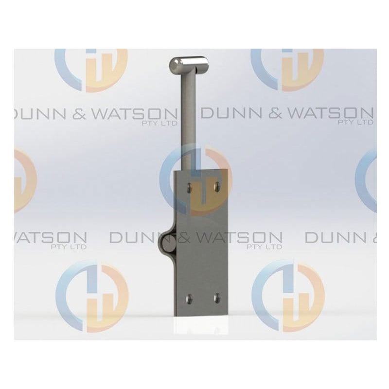 Door Hold Back - Zinc - 4