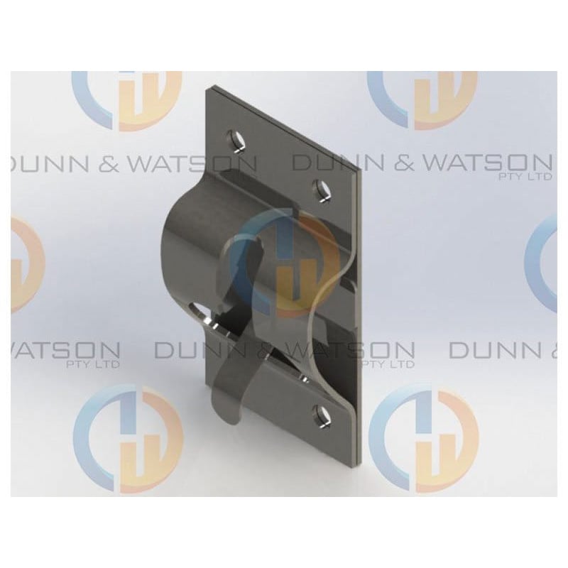 Door Hold Back - Zinc - 7