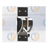 Door Hold Back - Zinc - 8