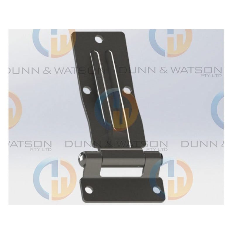 Medium Over Seal Hinge - Stainless Steel - 5