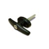 Front Fixing T Handle - Black - 4