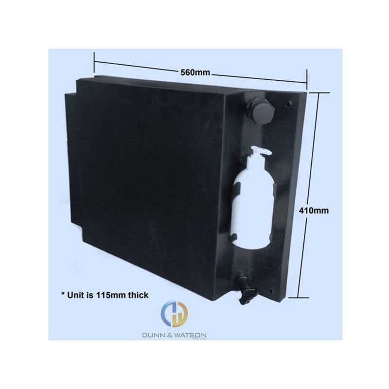 20L Side Board Vehicle Water Tank (Australian Made) - 1