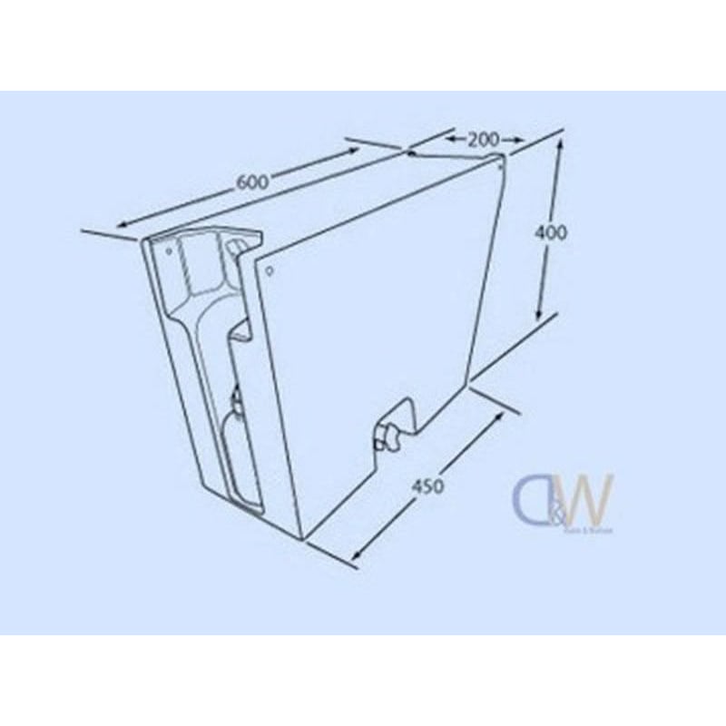 30L Vehicle Water Tank (Australian Made) - 1