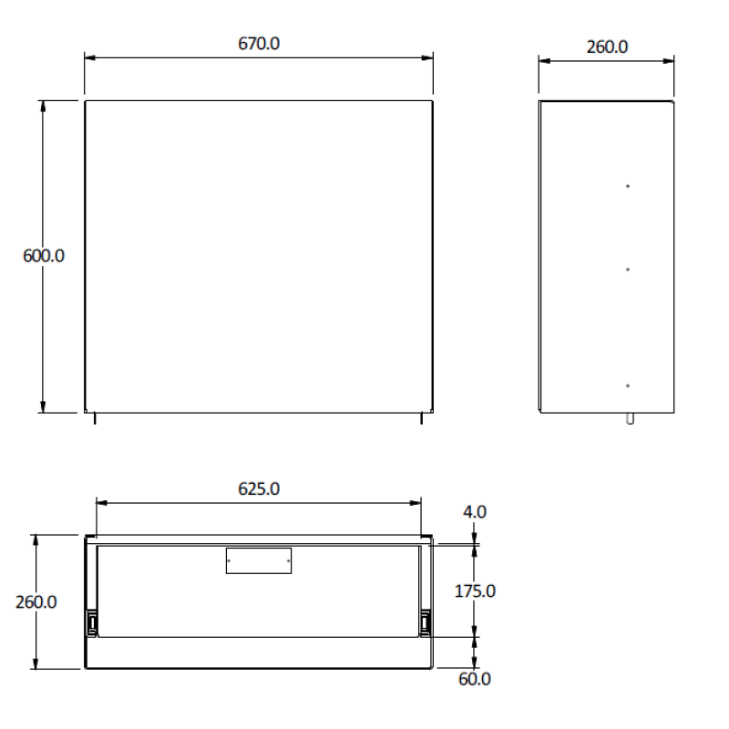 Canopy Cargo Drawer Small Cad