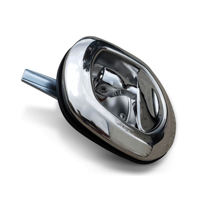 Whale Tail Standard Tongue - Chrome - 3