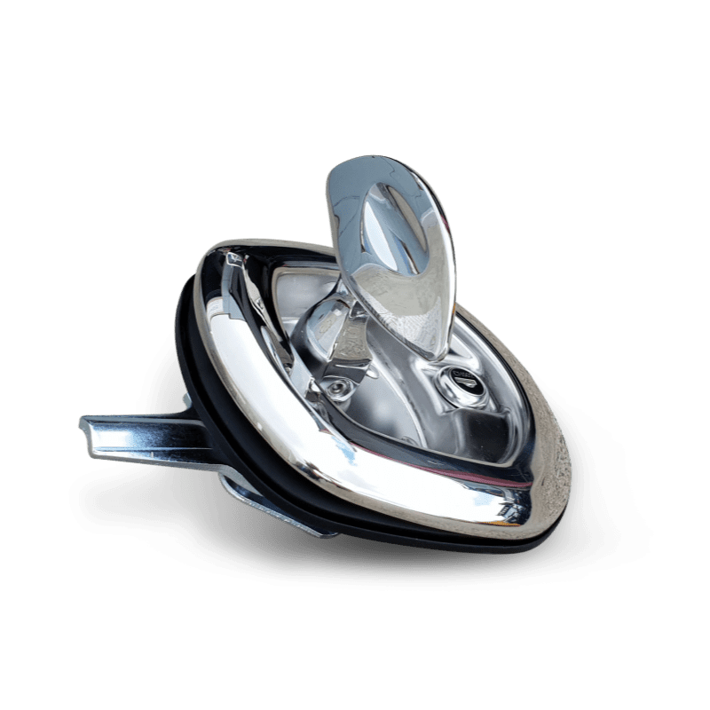 Whale Tail Standard Tongue - Chrome - 7