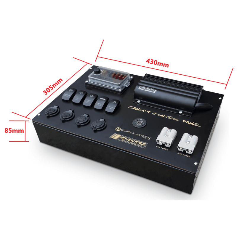 Canopy Control Panel + Redarc Charger - 2