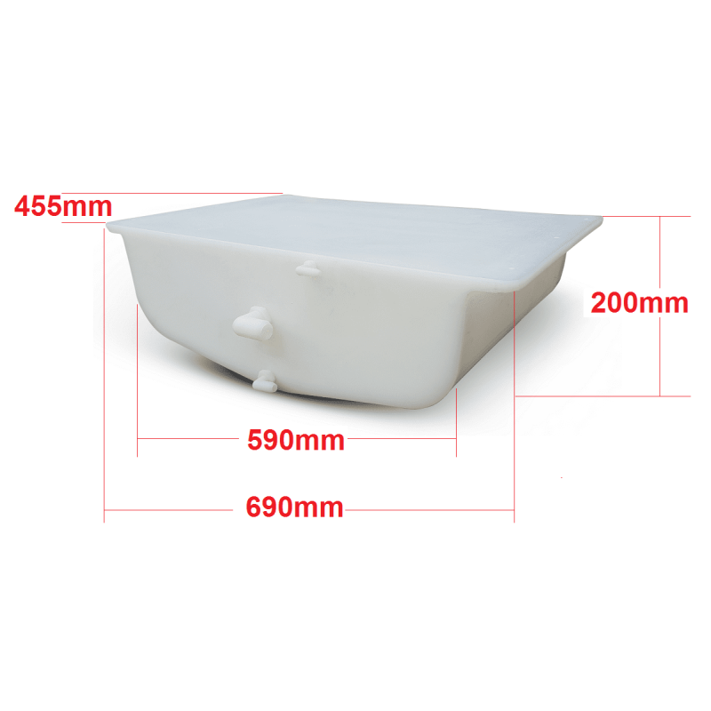 40L Tourer Tray Water Tank (Australian Made) - 3