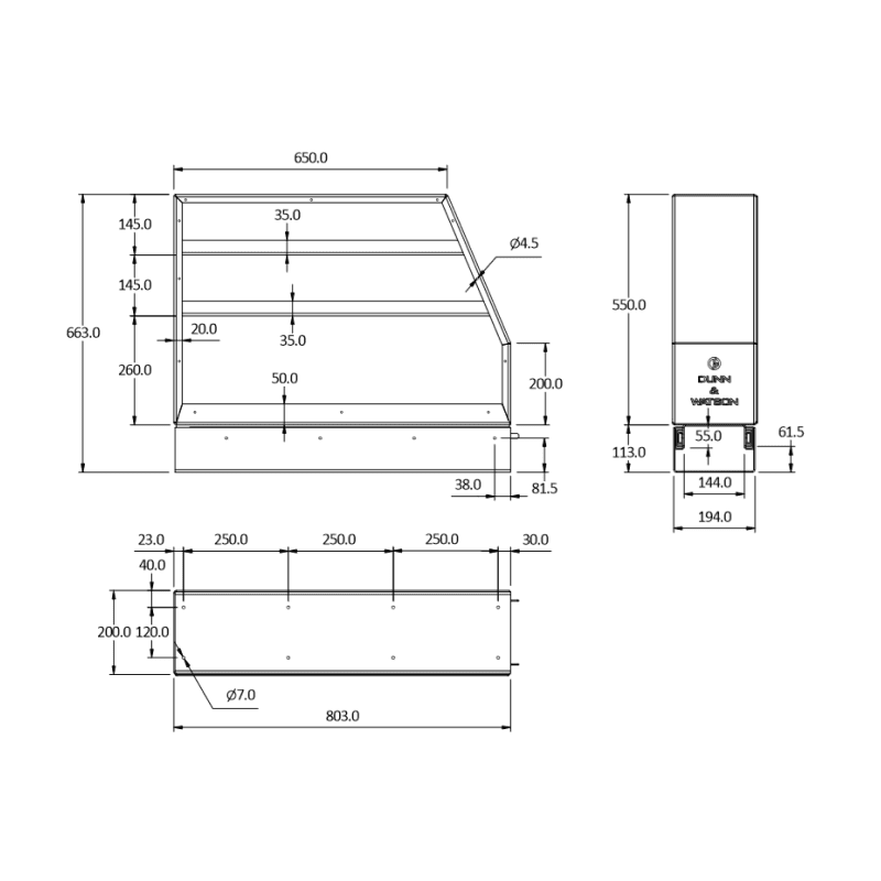 Aluminium 4wd Canopy Pantry (Australian Made) - 9