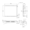 Aluminium Bench to suit MSA Drop Slides (Australian Made) - 3