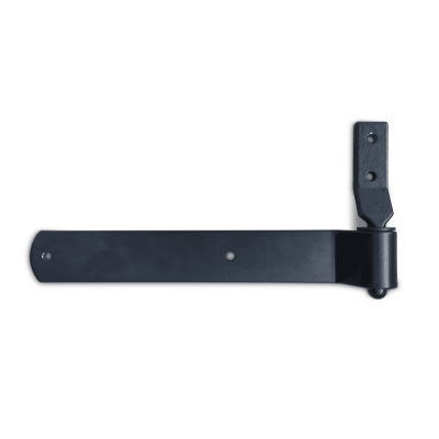 235mm Strap Hinge Kit - Black Powder Coated - 1