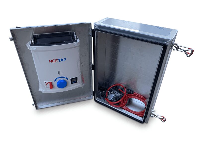 Portable Shower Water Heater Box (Australian Made) - Trailer Parts Direct