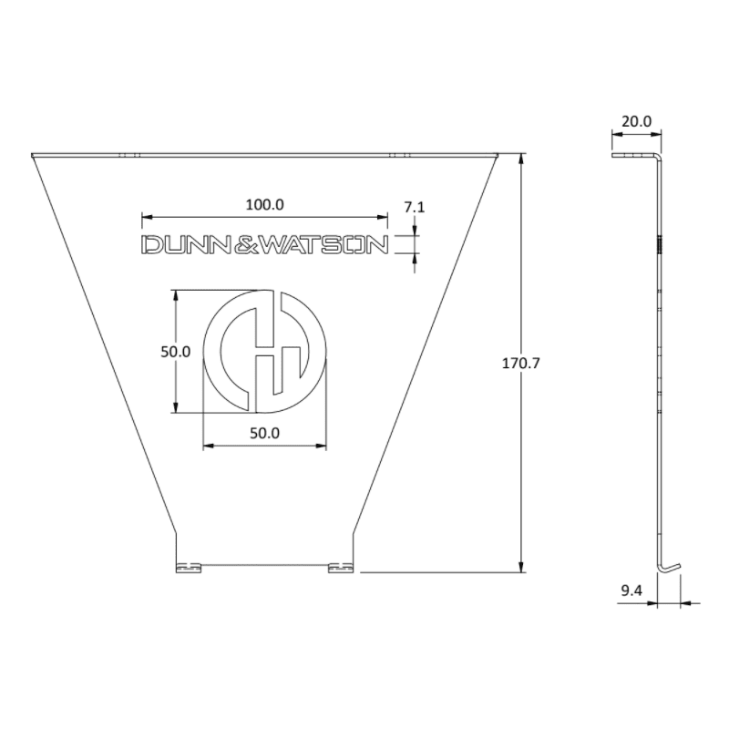 12V Pie Oven Mounting Brackets (Australian Made) - 4