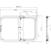 Curved Sliding Van Window - 9