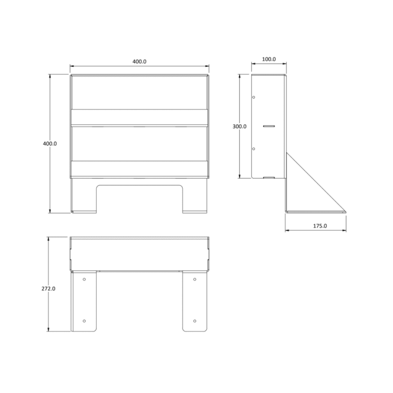 Aluminium Fridge Slide Pantry (Australian Made) - 5