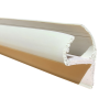 3000mm x 24mm PVC J Seal - Grey/White - 5