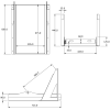 50ltr Slide And Tilt Fridge Slide Dimensions