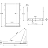 80ltr Slide And Tilt Fridge Slide Dimensions