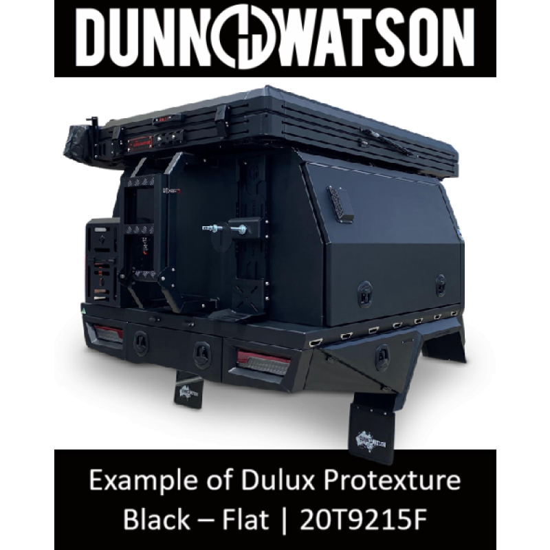 Dunn Watson 4wd Ute TRay And Canopy In Pro Textura Black 1