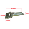 Large Truck Door Hinge Dimensions