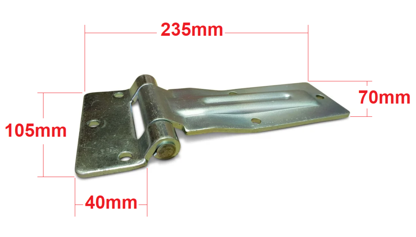 Large Truck Door Hinge Dimensions