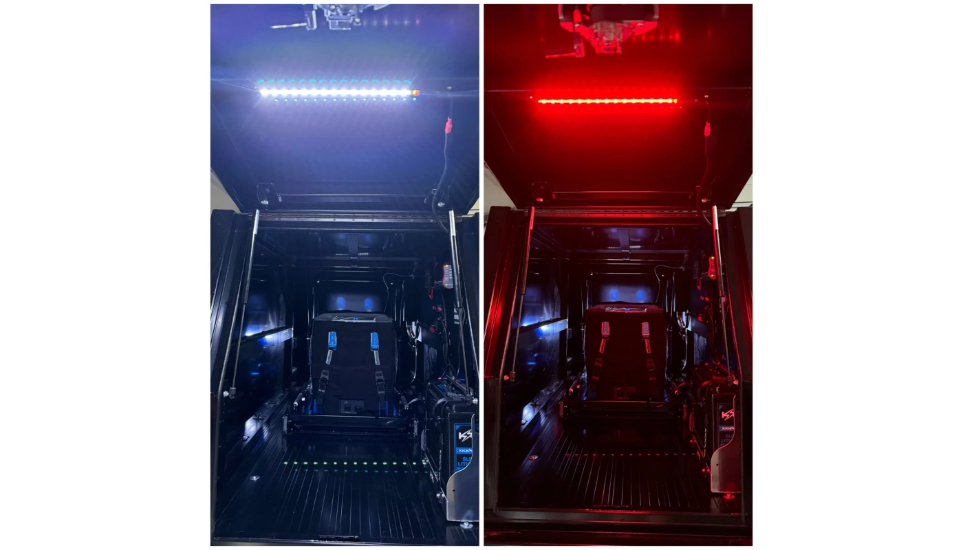 Customer Installed Dunn And Watson 4wd Canopy Combination Lights