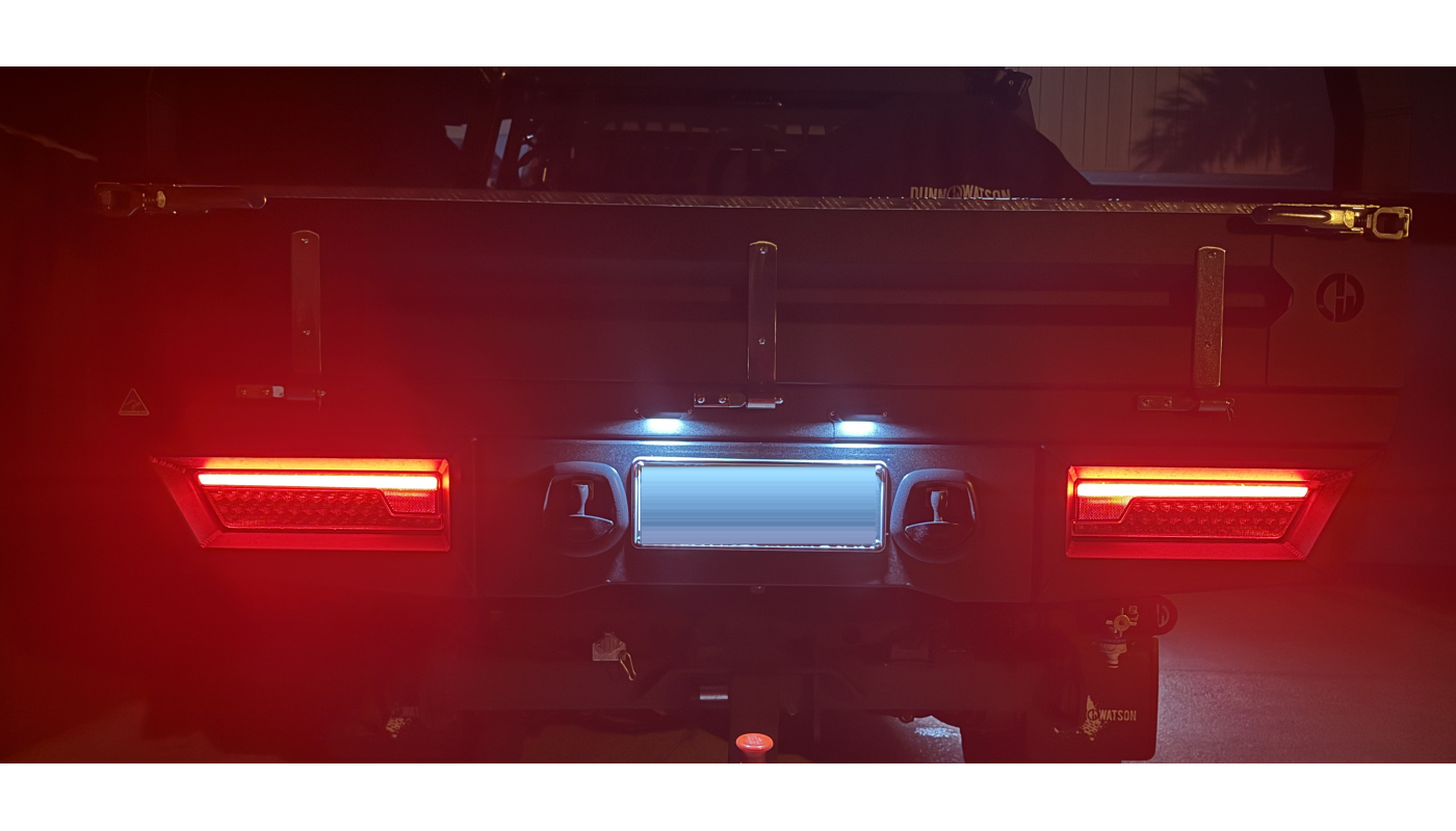 LED Licence Plate Light (Each) - 2