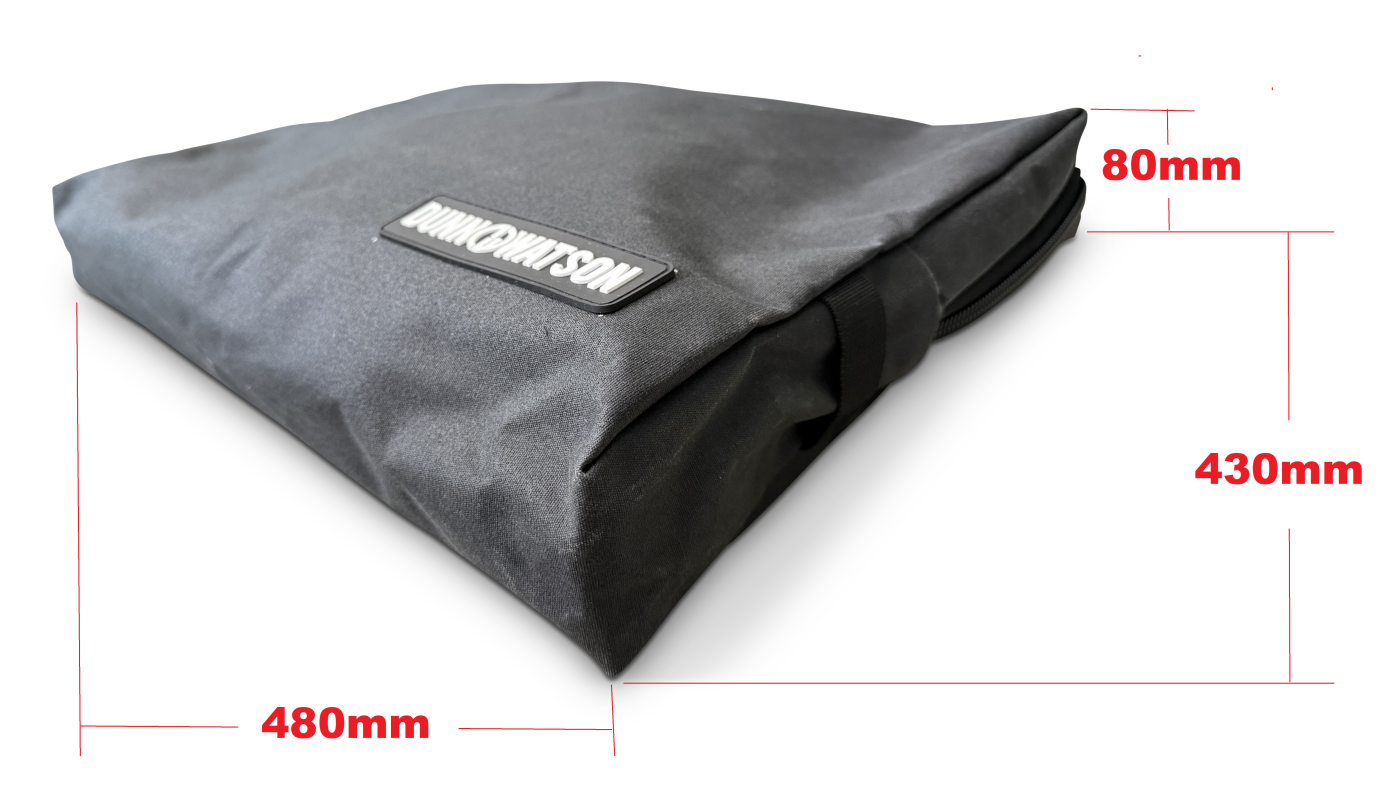 4x4 Black Canvas Dash Organiser - 2