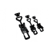 Product Button Black Stainless Steel Locking Over Center Latches