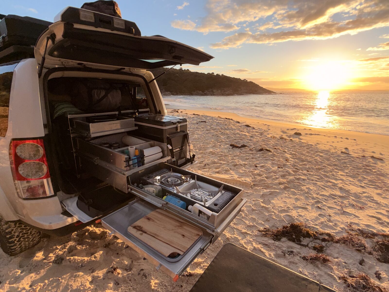 Dunn And Wayson Gen 1 Kitchen Camping At Sunset